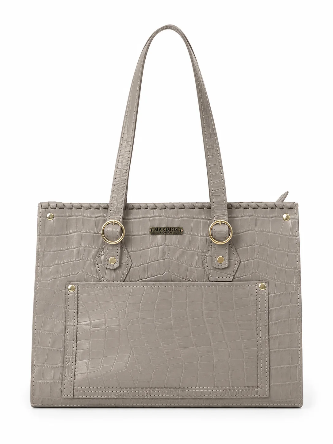 Maximos Croco — Off white e Caramelo