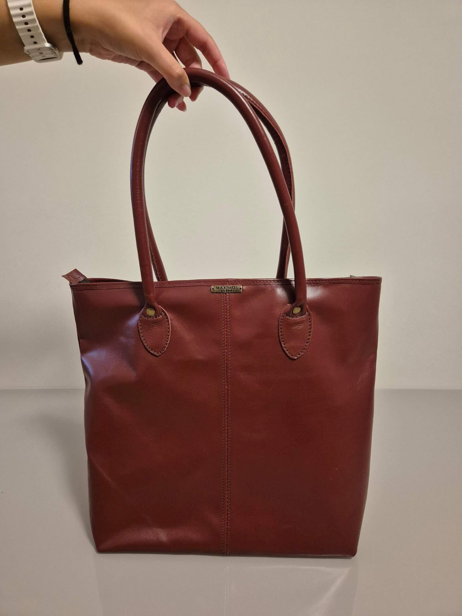 maximos classic tote vinho 01 maximos classic tote vinho 01