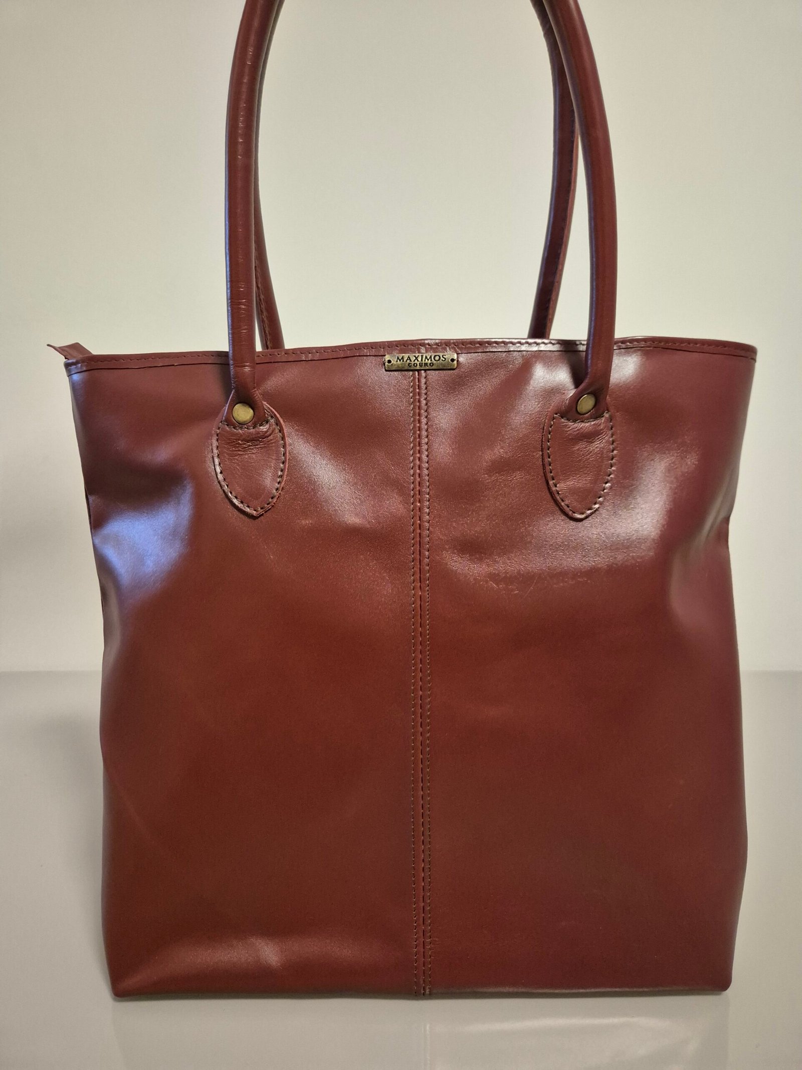 maximos classic tote vinho 02 maximos classic tote vinho 02